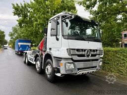 Mercedes-Benz Actros 3241 8x4/Abrollkipper+Fassi F155/Euro5