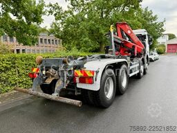 Mercedes-Benz Actros 3241 8x4/Abrollkipper+Fassi F155/Euro5
