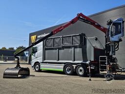 Volvo FH 500 6x2*4 / +TIPPER TRAILER / CRANE