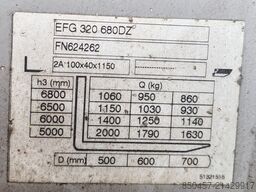 Jungheinrich EFG 320 Li-Ion 6.8m/ 2t/ 2020yy