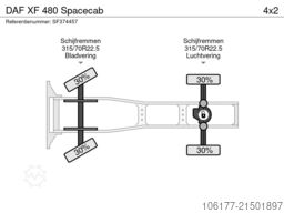 DAF XF 480 Spacecab