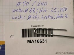 GSL German Standard Lift E0400180H2 Hub 25 mm