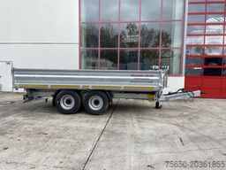 Möslein TTD 14 Schwebheim 14,4 t Tandemkipper Tieflader Breite Reifen-- Neufahrzeug --