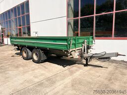 Humbaur HTK 135524  14 t Tandemkipper- Tieflader, Breitbereifung