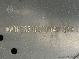 MERCEDES-BENZ Atego 1221 EURO 6 ISOLATED BOX + HEATER SIDE DOO