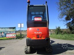Kubota KX 016-4 mit hydraul. Schnellwechsler + 3 Löffel