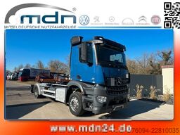 Camión portacontenedores de gancho MERCEDES-BENZ Arocs 1832 4x2 Abrollkipper AHK 35to