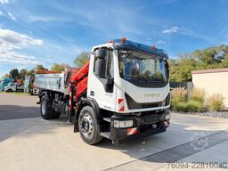 IVECO Eurocargo 180-320 KRAN 14m FUNK KIPPER AHK