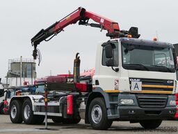 DAF CF 85.360 Abrollkipper Kran Lift-/Lenkachse