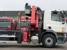 DAF CF 85.360 Abrollkipper Kran Lift-/Lenkachse