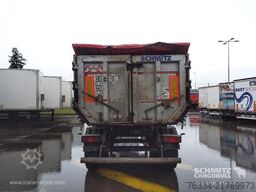 Schmitz Cargobull Semitrailer Tipper Steel half pipe body 26m³