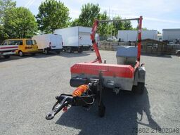 Unsinn Absetzcontainer Anhänger+Teleskop+Deckelmulde