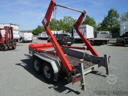 Unsinn Absetzcontainer Anhänger+Teleskop+Deckelmulde