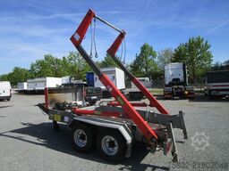 Unsinn Absetzcontainer Anhänger+Teleskop+Deckelmulde
