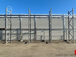 19,6 lfm Palettenregale für Außenbereich H: 4,5m , 3000 kg Fachlast , FVZ