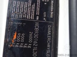 Mercedes-Benz Actros 3360 V8 retarder full steelsprings