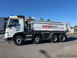 VOLVO FMX 500 8X4 Hinterkipper SchmitzCargobull 16,2m3