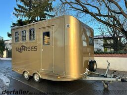 Steinsberger 3-Pferdeanhänger mit Wohnung