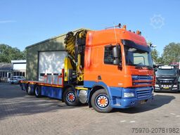 DAF CF 85.460 2012 EEV 8X2 HIAB 85Tm CRANE HANDGESC...