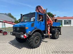 UNIMOG U 1650 / Atlas 130.1 / Greifer / Winde