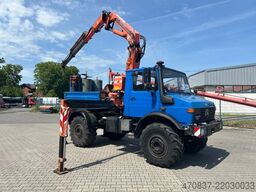 UNIMOG U 1650 / Atlas 130.1 / Greifer / Winde