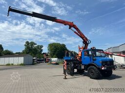UNIMOG U 1650 / Atlas 130.1 / Greifer / Winde