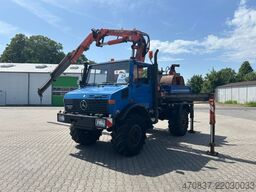 UNIMOG U 1650 / Atlas 130.1 / Greifer / Winde