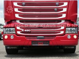 SCANIA R 490 Pritsche Kran Effer Funk Lift-/Lenkachse