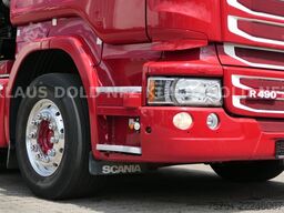 SCANIA R 490 Pritsche Kran Effer Funk Lift-/Lenkachse