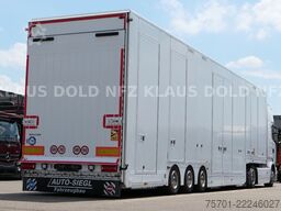 SCANIA R450 Autotransporter Komplettzug Kässbohrer