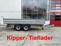 Möslein TTD 14 Schwebheim  14,4 t Tandemkipper Tieflader Breite Reifen-- Neufahrzeug --