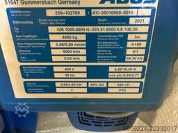 Abus 4 Ton Bovenloopkraan