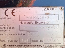 Hitachi ZX 670 LCH-3