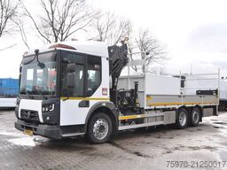 Renault D 320 HIAB KRAAN + RETARDER