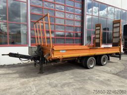 Blomenröhr 896/14000  14 t Tandem 2 Seiten Kipper   Tieflader