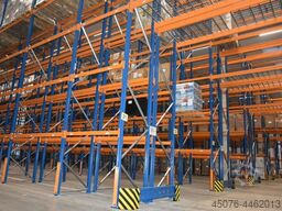 50 lfm Palettenregal Nedcon H 7 m T 110 cm Auflast /Fach 3050 kg