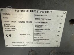 Fulton Ltd RBC 1000 Horizontal Steam Boiler