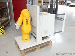  Stäubli TX90 industrieller Roboterarm mit kompletter Steuerung und Bedienpanel