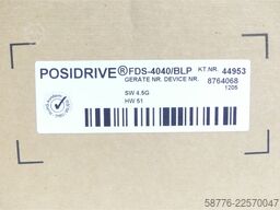 Stöber FDS-4040 / BLP Posidrive Frequenzumrichter SN:8764068 - ! -