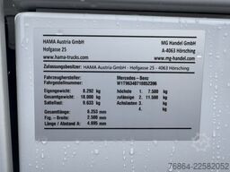 MERCEDES-BENZ 1851L GIGASPACE, E6, RETARDER, HYDRAULIK