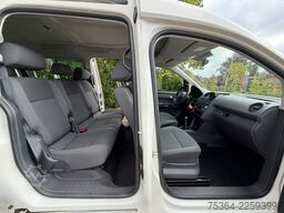 VW Caddy Maxi 1.6 Tdi 5 Sitze Rollstuhlrampe Klima