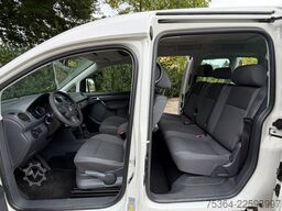 VW Caddy Maxi 1.6 Tdi 5 Sitze Rollstuhlrampe Klima
