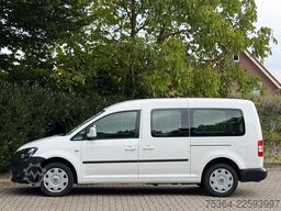 VW Caddy Maxi 1.6 Tdi 5 Sitze Rollstuhlrampe Klima