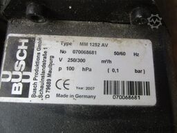 BUSCH MINK MM 1252 AV