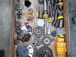 Sandvik Scheibenfräser + Aufnahmen Konvolut