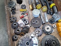 Sandvik Scheibenfräser + Aufnahmen Konvolut