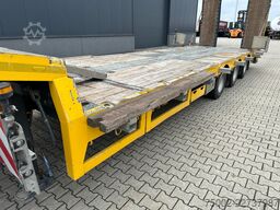 Broshuis E-2190/27 / 3-axle lowloader /  6,4m extendable...