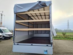 Renault Master Pritsche Schiebe Plane 10 Pal. LUFTFEDERUNG