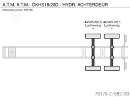 A.T.M. A.T.M.- OKHS18/20D - HYDR. ACHTERDEUR