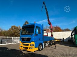 MAN 26.440 TGX Pritsche + PK 34002 + JIB Seilwinde